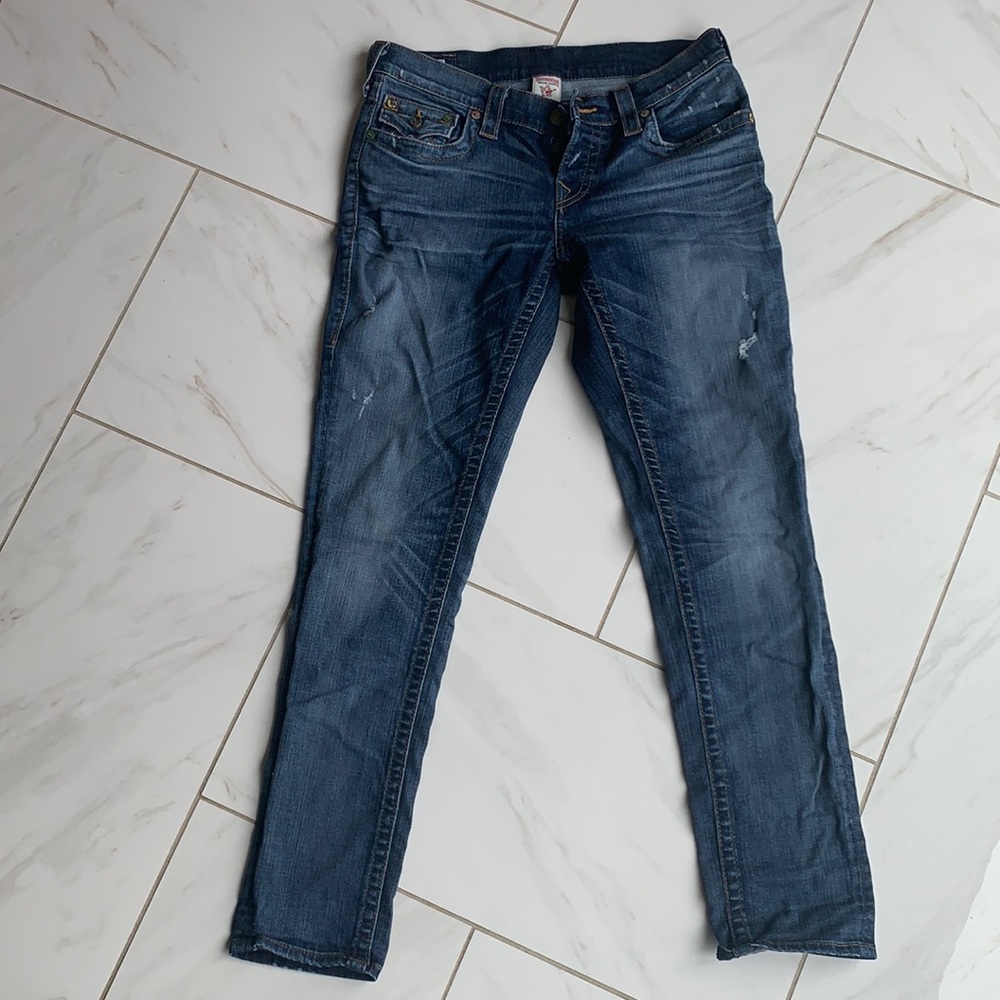 True Religion - Boyfriend fit jeans Sz 27.